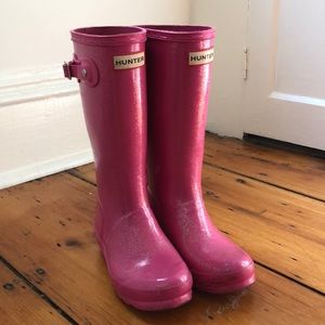 Girls Hunter rain boots